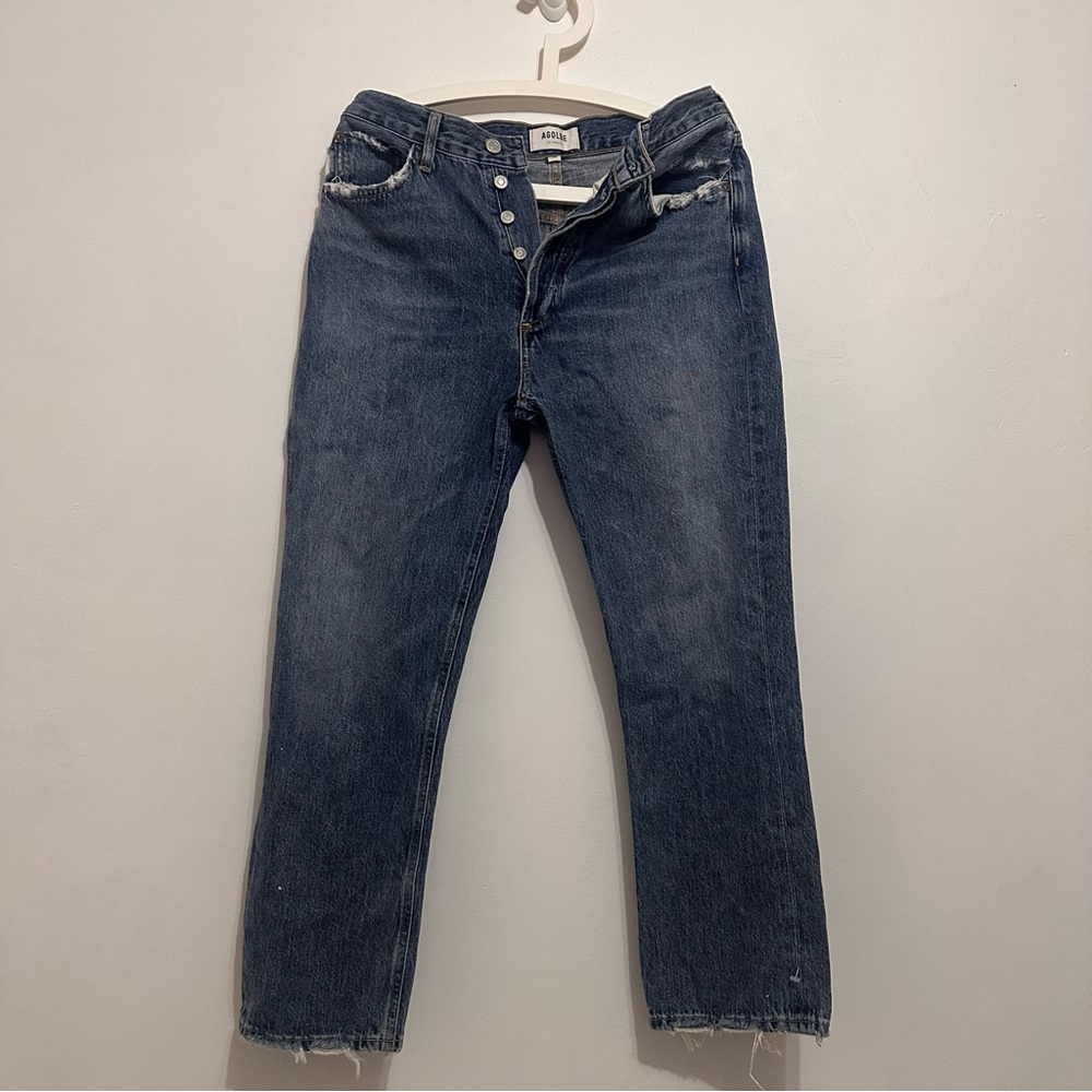 Agolde straight leg jeans
